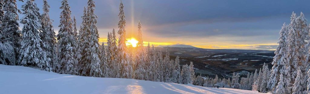 Sol i fjällen